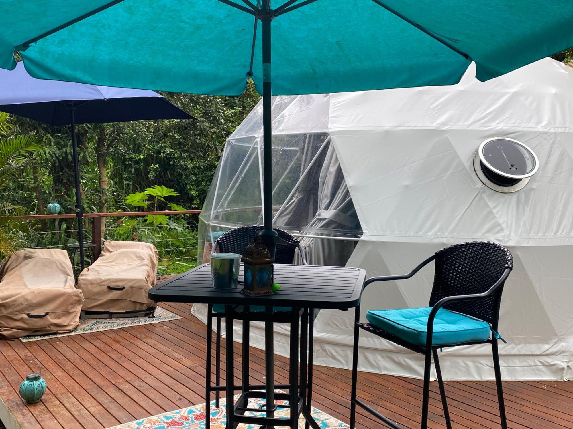 Manta Soul Jungle Geodome Hotel Kealakekua Exterior foto